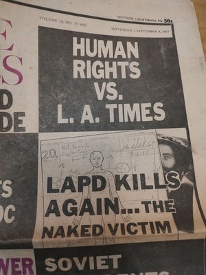 LA Free Press newspaper , September 2 -8, 1977