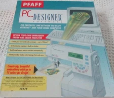 Pfaff 7560 7570 PC Designer Software Complete Cable HTF for MACINTOSH SEALED 2.0
