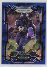 2024 Panini Prizm Draft Picks Blue Ice Prizm 2/99 Emani Bailey #158 19yv