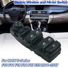 For BMW 5-Series F10/11/18/06/07/25 11-17 Electric Master Window Control Switch
