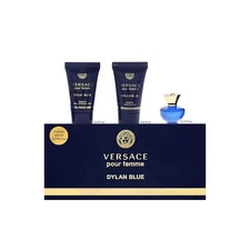 Dylan Blue Pour Femme by Versace 3PCS Mini Splash Gift Set