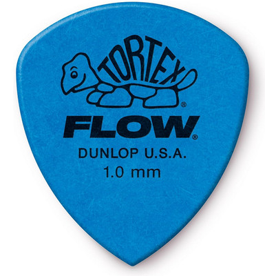 Jim Dunlop Tortex Flow Standard 1.0mm Guitar Picks (558P1.00)
