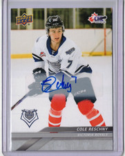 COLE RESCHNY 24/25 Upper Deck CHL Star Rookie Auto Autograph Signed #23 Flames
