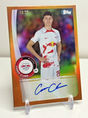 Caden Clark Auto /25 RB Leipzig 2023