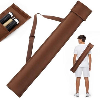Sosation Pool Cue Case 2 Pack 2 Butts 2 Shafts Dual Chamber Travel Stick