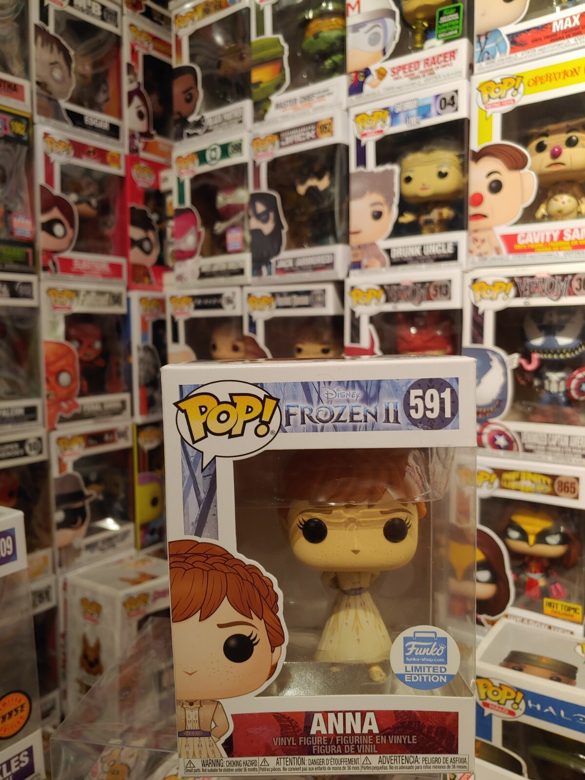 Funko Pop! Frozen 2 - Anna # 591 (Funko Limited Edition)-Protector Inc.