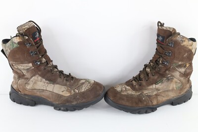 Vintage 90s Winchester Mens 12 Waterproof Hunting Camouflage