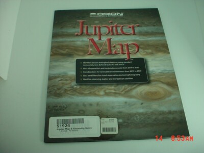 ORION  Jupiter Map & Observing Guide   2014