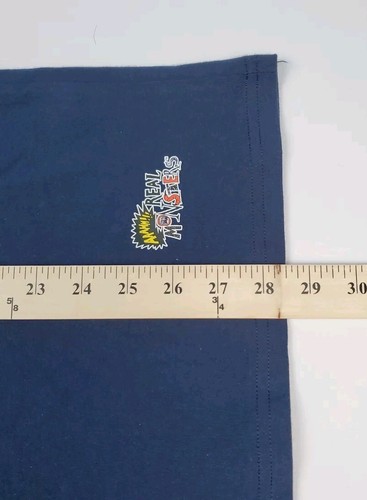 Nickelodeon AAAHH Real Monsters Double Sided Graphic T-Shirt Sz L Navy Blue - Picture 11 of 11