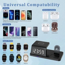 3-in-1 Magnetic Wireless Charging Station 4 Type to Choose for iPhone for Apple