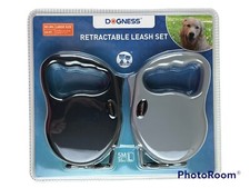 Dogness Retractable 16-Foot Dog Leash 2-Pack Set for Large Size Dogs Pets