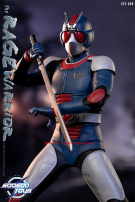 SOGOOTOYS RAGE WARRIOR フィギュア　可動式　仮面ライダー Soosootoys SST-059 The Masked Rider Rage Warrior 1/6 Action