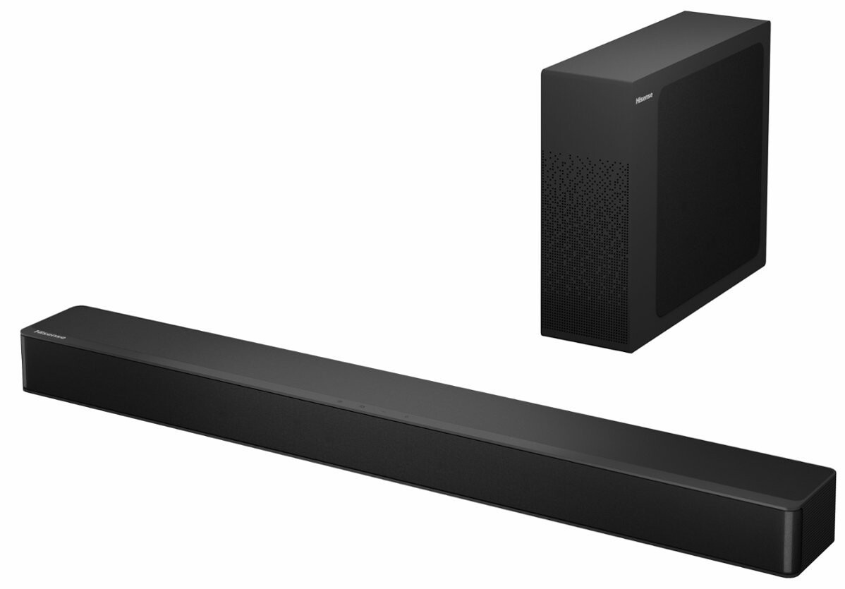 Hisense HS2100 2.1 Ch 240W Sound Bar with Wireless Subwoofer 6 EQ