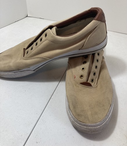 mens polo size 14 fashion sneakers Tan 