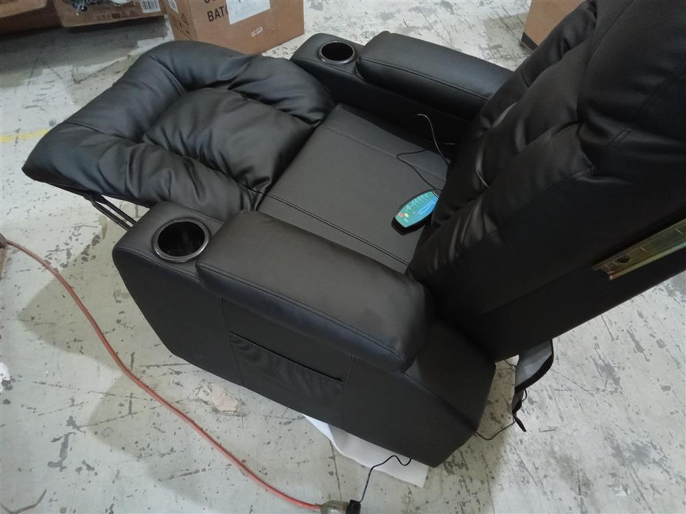 Levede Recliner Chair Electric Massage Chairs Leather Lounge Sofa