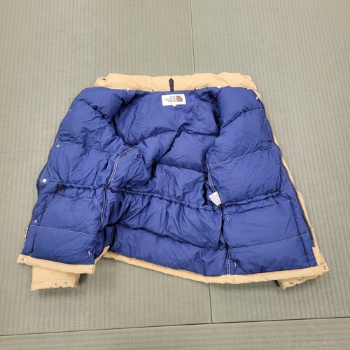 Chaqueta Abrigo Vintage The North Face Etiqueta Marrón Mediana Plumón Abombado Caqui Hecha en EE. UU. - Imagen 14 de 14
