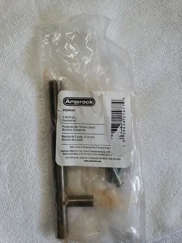 Amerock Bar Pulls Sammelschrank 3 Zoll 76 mm Zug, Rotguss, 5-3/8" (C) - Bild 2 von 3