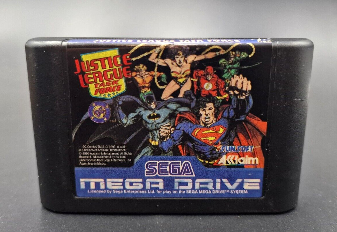 Justice League Task Force - SEGA Megadrive Mega Drive - Cartouche Seule - PAL