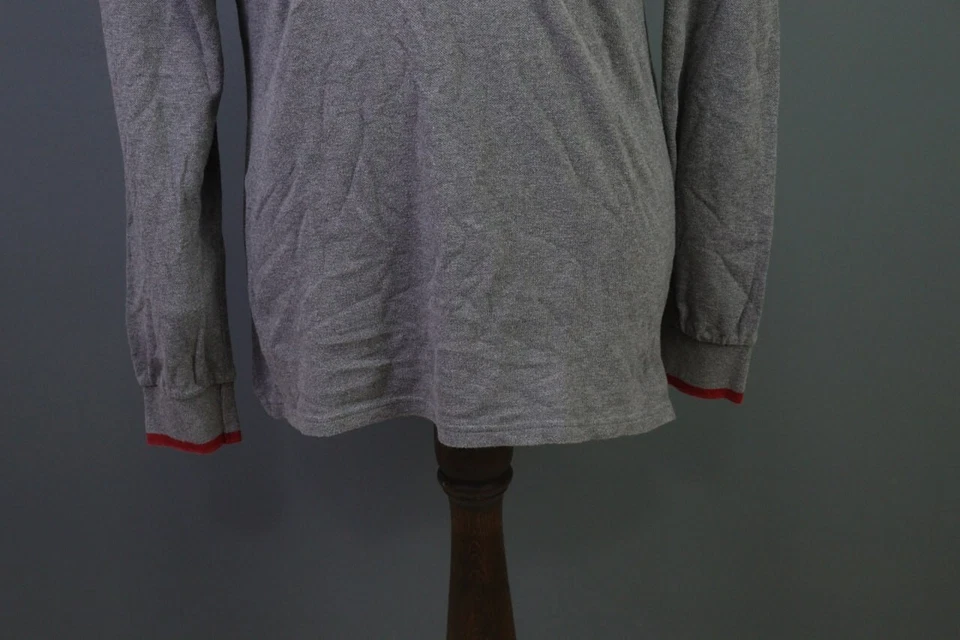 Polo de rugby gris Aeronautica Militare talla L Foto 2 de 4