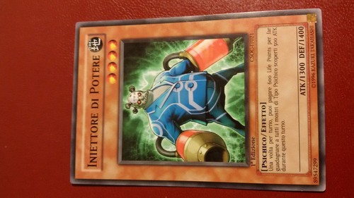 Yu-Gi-Oh Karte POWER INJECTOR CSOC-IT021 1.Auflage