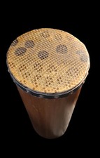 tamburo brasile pelle serpente vintage anni 60'