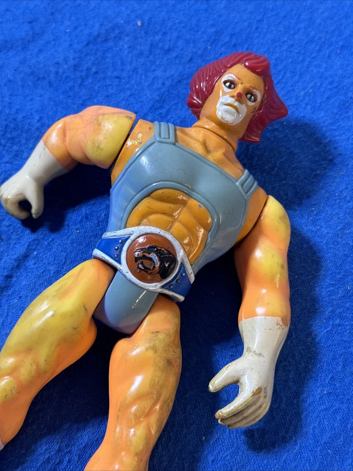 Figura de acción vintage Lion-O Thundercats 1985 LJN sin garra sin espada Foto 2 de 4