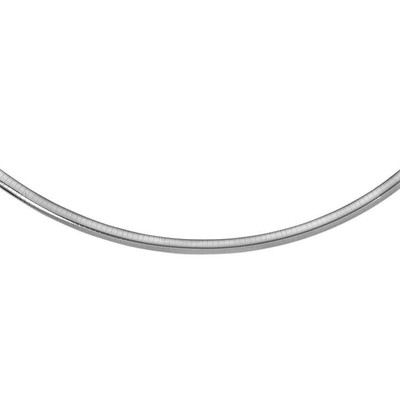 Sterlingsilber klassische Omega Kette Halskette (6,0 mm)
