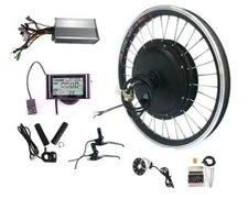E-bike 48V 1000W 24" Bike Front Wheel Conversion Kit, Hub motor with sw900 LCD
