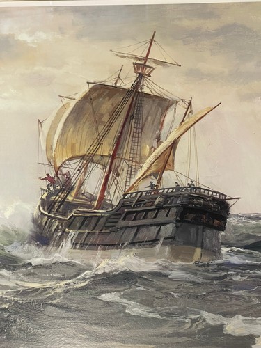 CHARLES VICKERY Discovery Of America~Quincentennial Edition Signed~Artist Proof - Picture 2 of 11