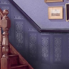 Paintable Wallpaper Paste The Wall DADO 10 Panels Per Roll Rococo Anaglypta