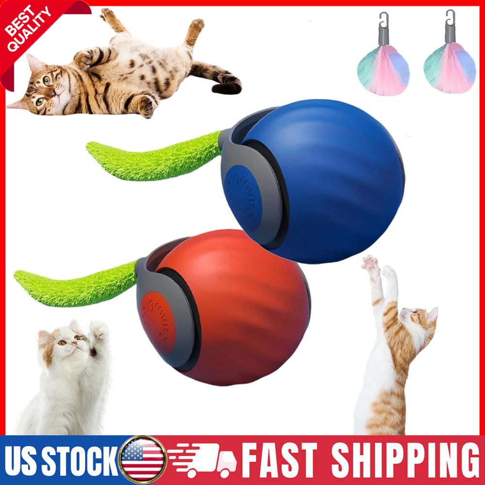 Speedy Tail 2.0, Speedy Tail Cat Toy, Interactive Cat Toy for Indoor Cats