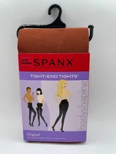 SPANX Tight End Tights Mahogany Red #128 Original Size B New