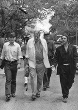 FRANCIS FORD COPPOLA & AL PACINO 11x14 PHOTO THE GODFATHER? BY MICHAEL HALSBAND