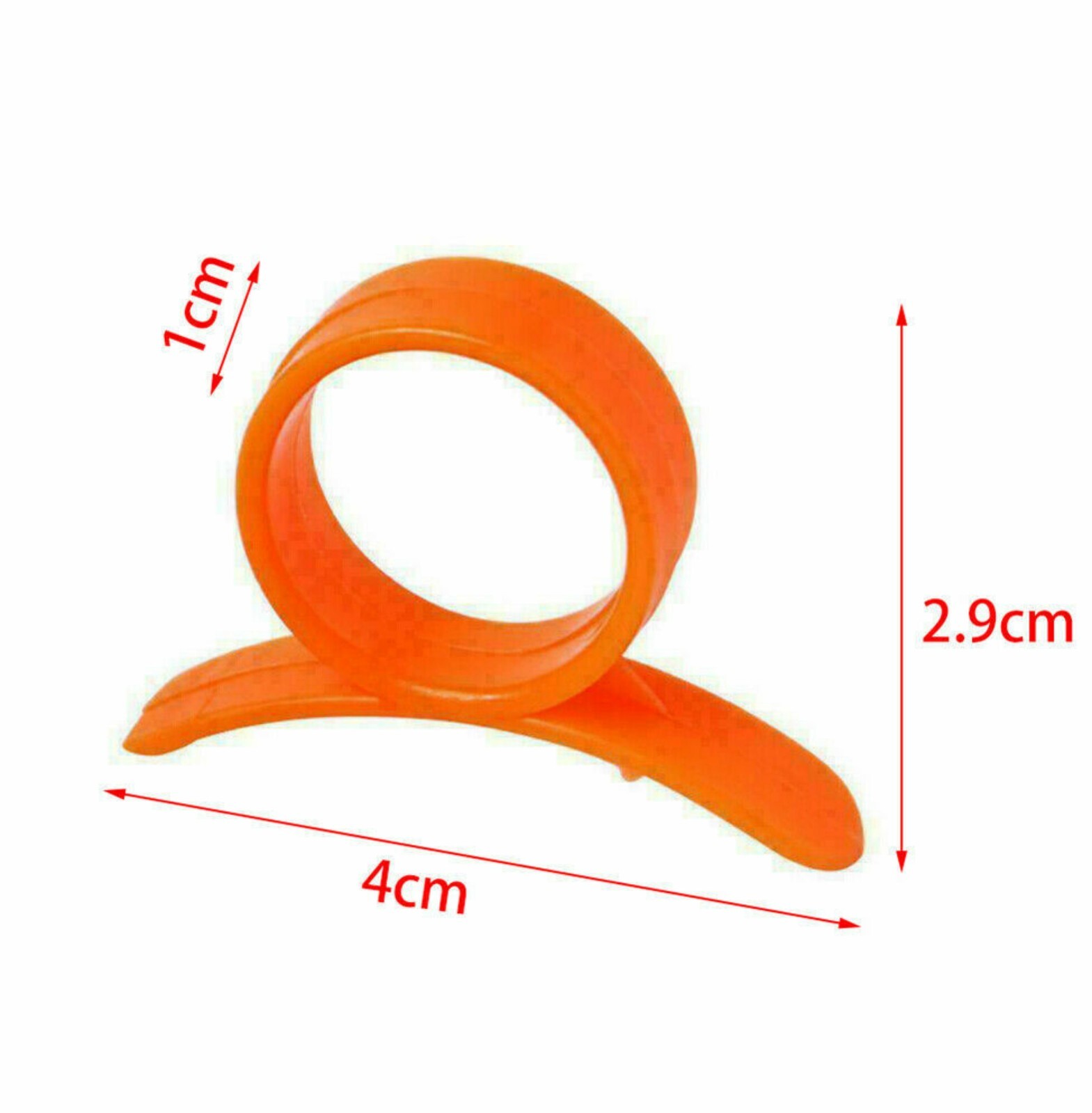 2x Citrus Peeler Orange Peeler Ring Finger Held Grapefruit Lemon Lime