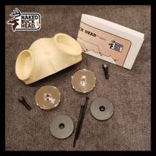 Naked Buck Head LARGE - 150"-180" Deer Head Antler Magnetic Mounting System Kit