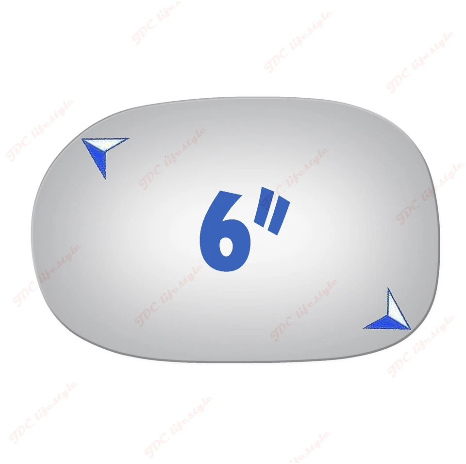 NUEVO para 93-97 Honda Civic Del Sol solo conductor izquierdo espejo lateral izquierdo vidrio #2609 Foto 2 de 4