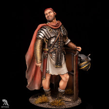 Evocatus Marcomannic Wars 54mm Painted Tin Toy Soldier Art