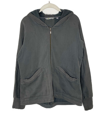 Horny Toad Gray Full Zip Hoodie Sweatshirt Jacket Fleece Lined Horny Toad Gray Full Zip Hoodie Sweatshirt Jacket Fleece Lined