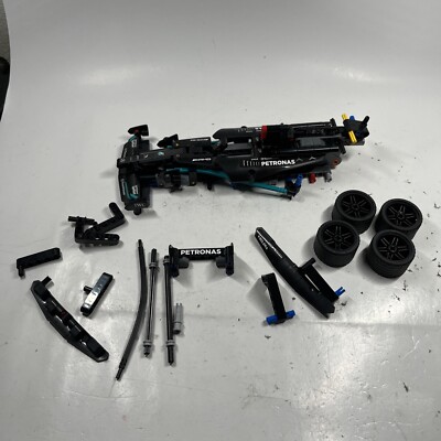 LEGO Technic Mercedes-AMG F1 W14 E Race Car Toy 42165 Partially Made SEE DETAILS