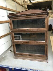 Antique Lebus 3 Tier Stacking Bookcase Ebay