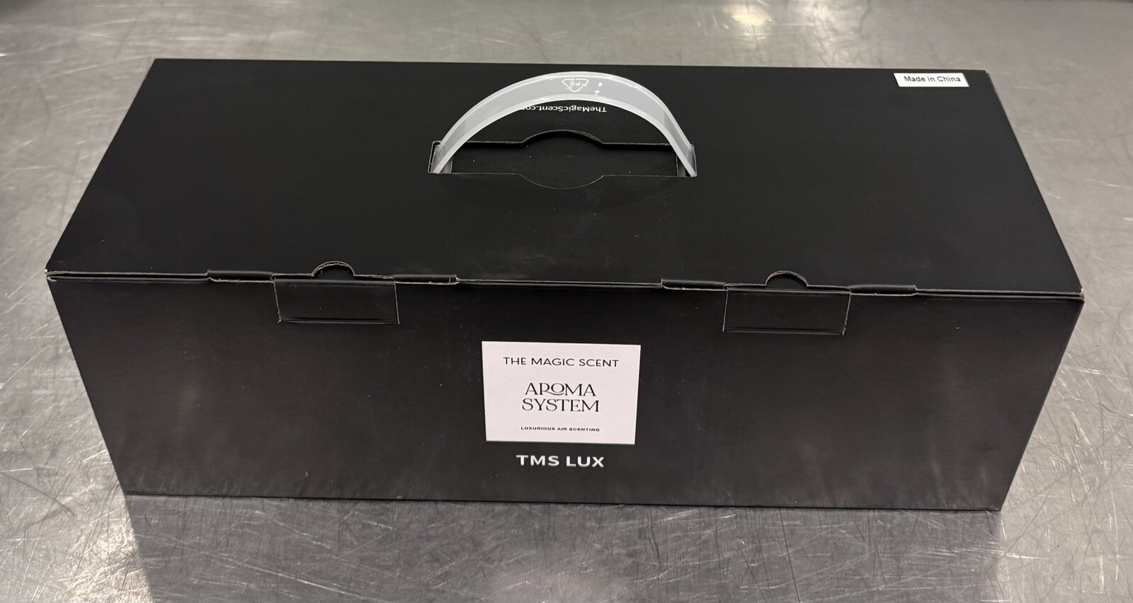 The Magic Scent TMS LUX Aroma System Air Scent Diffuser Silver NEW! SHIPS FREE!