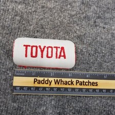 Vintage Toyota Patch 70s 80s Work Uniform Car Truck Auto
