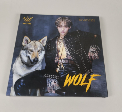 Kim Woo Sung Kpop The Rose 1st Mini Album Wolf Opened | eBay