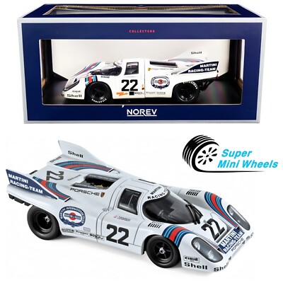 Norev 1:18 Porsche 917K Winner France 24h Le Mans 1971   #22 Martini Livery