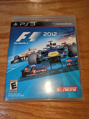 F1 2012 (Sony PlayStation 3, 2012, Codemasters)