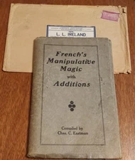 French's Manipulative Magic with Additions; Eastman, Chas - Magic Book