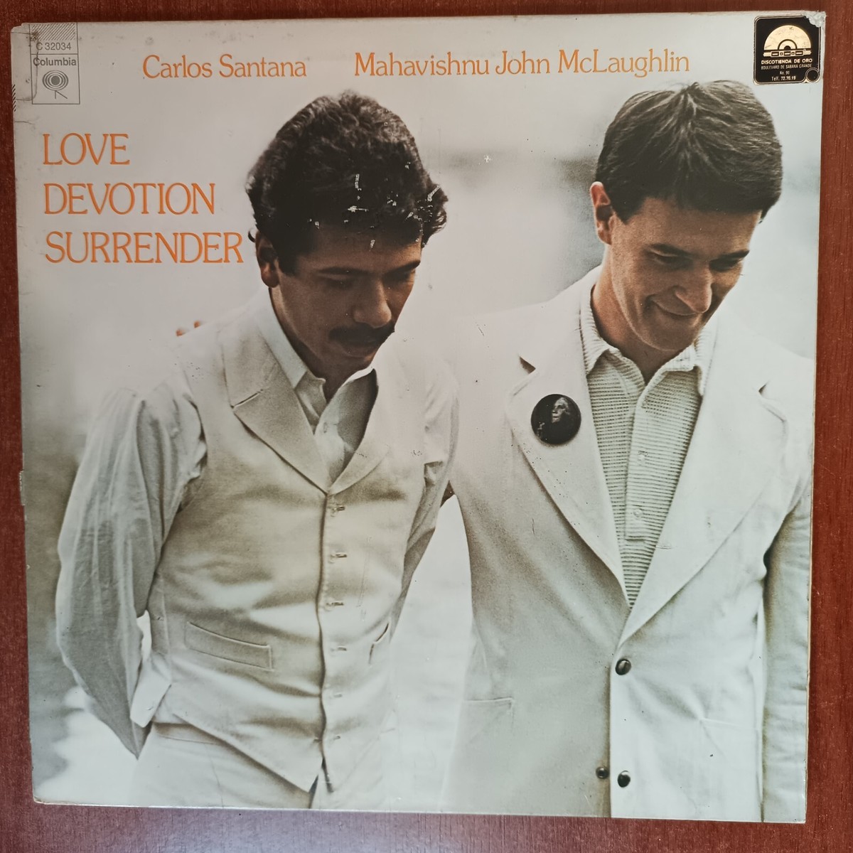 Carlos Santana & Mahavishnu - Love Devotion Surrender [1973] Vinyl