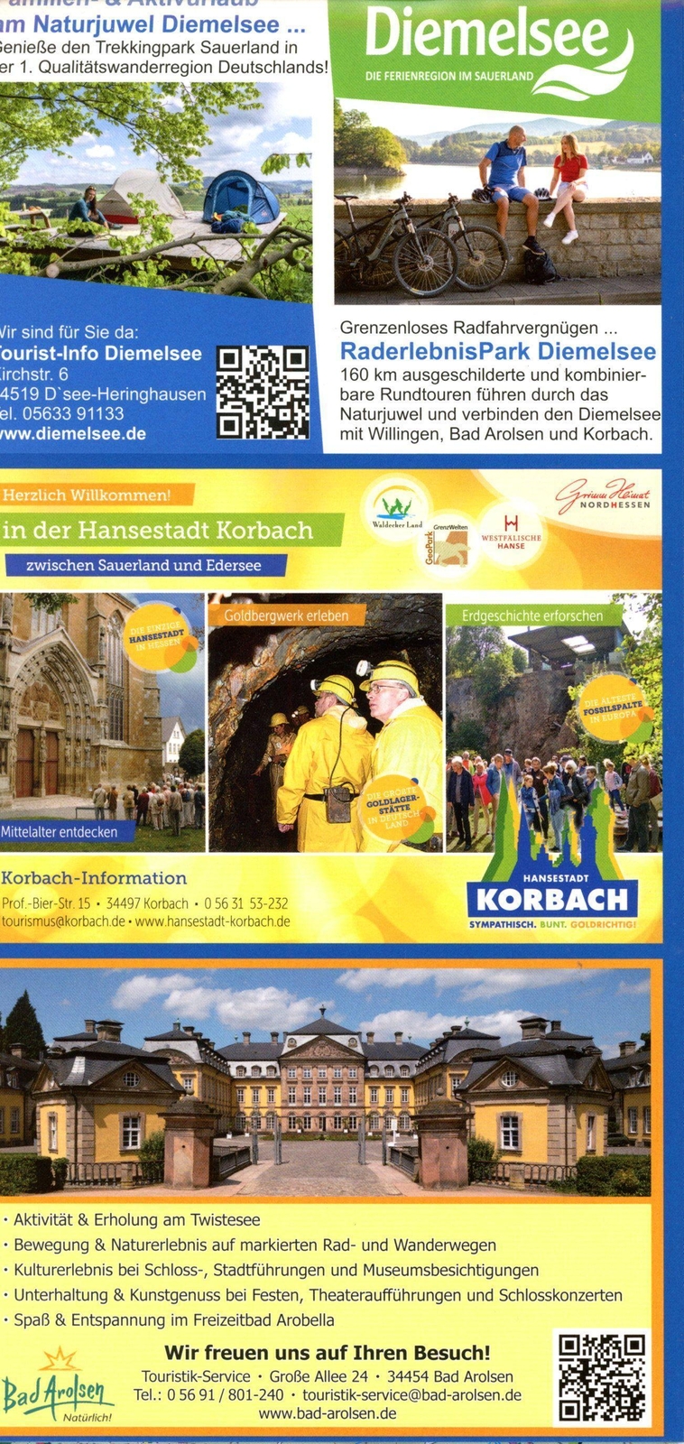 Thumbnail - Diemelsee - Twistesee - Edersee 1:33 000 | Mbh | (land-)karte |