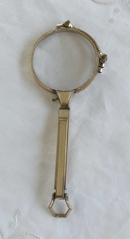 Antique Gold Ornate Folding Opera Glasses eBay