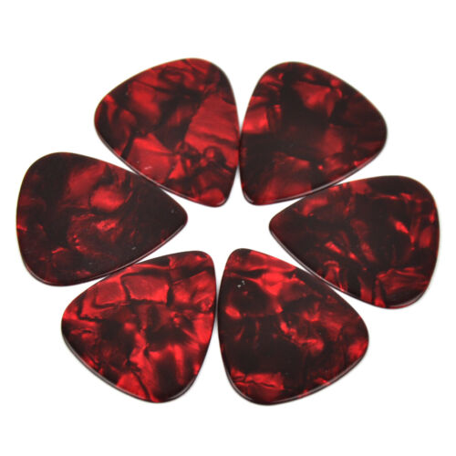 100 pcs New Blank Heavy 0.96mm Celluloid Guitar Picks Plectrums Assorted Colors - Picture 4 of 8